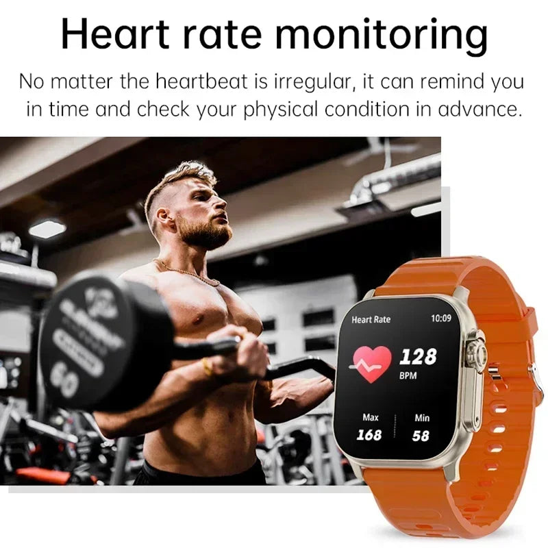 Smartwatch T800 U2 49mm | Reloj Inteligente Multifunción NFC Bluetooth Call & GPS Tracker-2