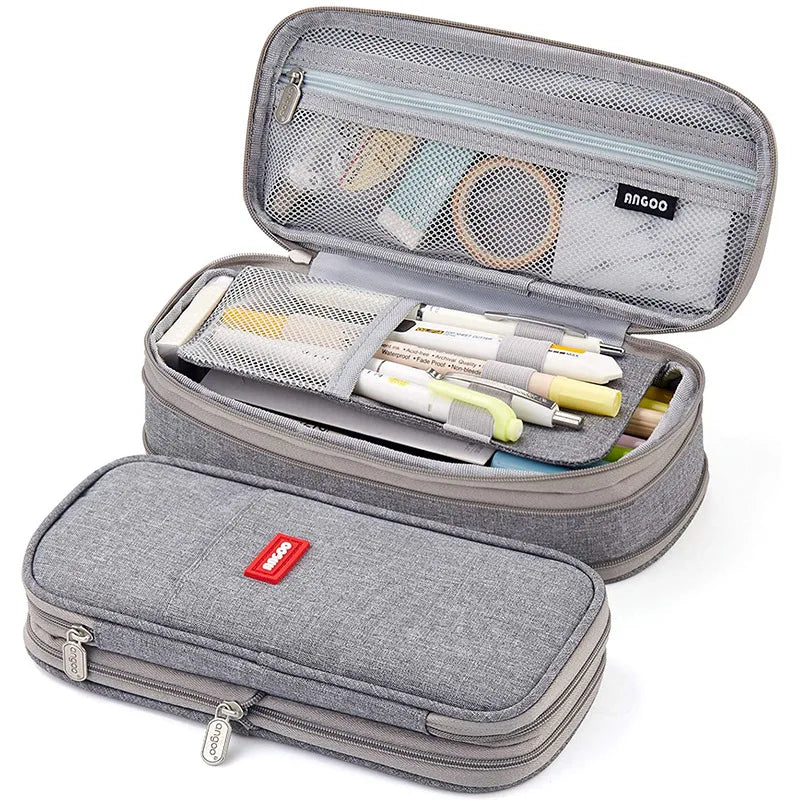 Estuche Escolar Premium - Gran Capacidad Canvas