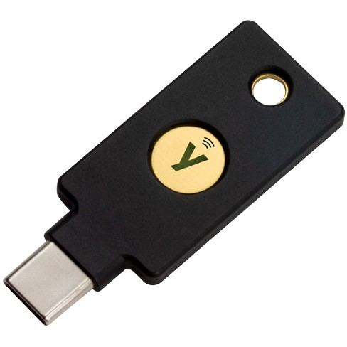 YubiKey 5C NFC FIPS – USB-C 512 G,B, conexión rápida USB