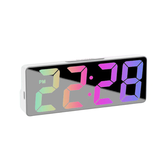 BrilloModern: Reloj Despertador Digital Elegante