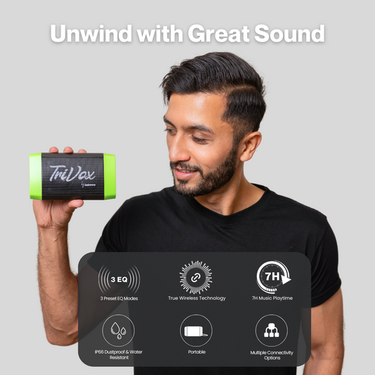 Altavoz Inalámbrico Bluetooth TriVox Triangular-1