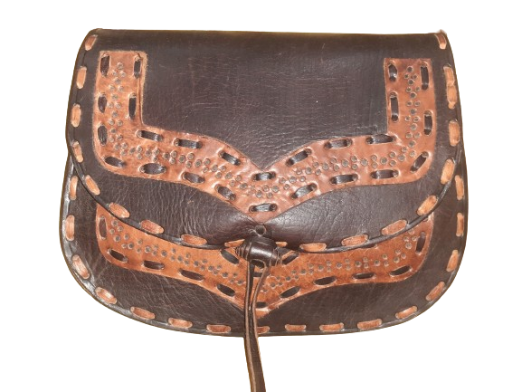 Bolso redondo combinado