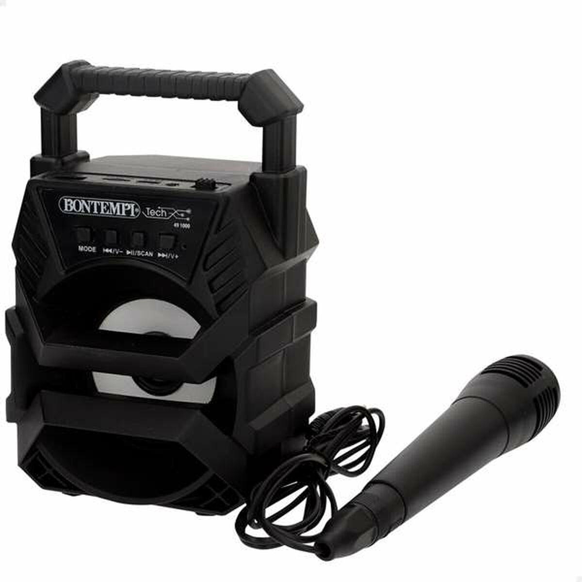 Altavoz Bluetooth con Micrófono Karaoke-0