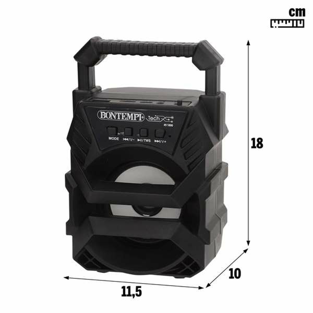 Altavoz Bluetooth con Micrófono Karaoke-4