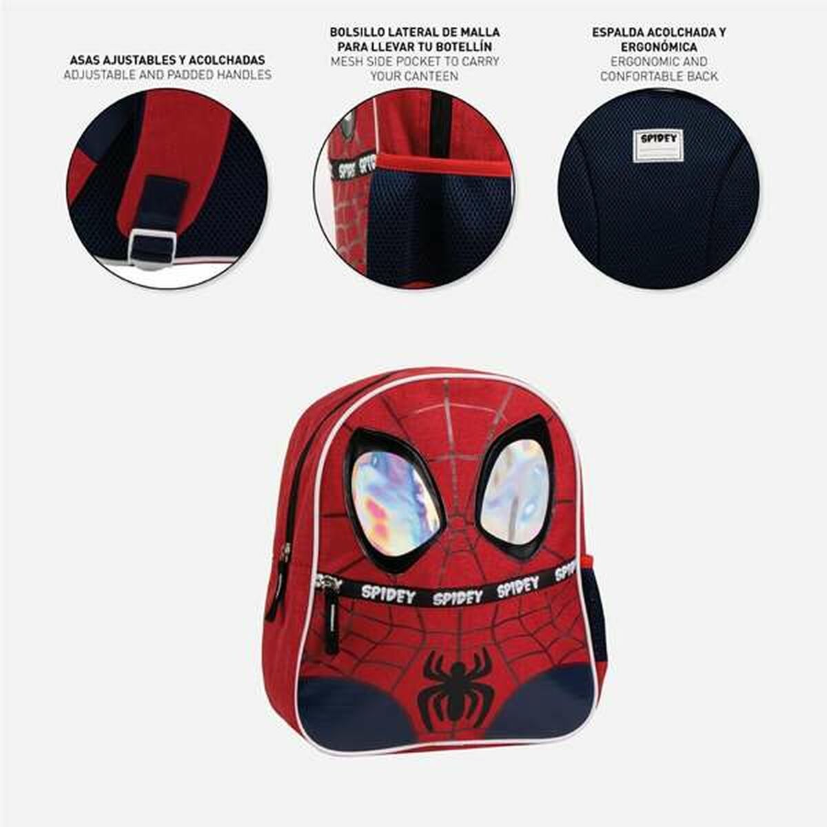 School Bag Spidey Red-2