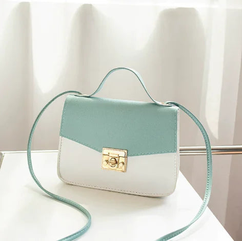 Retro Chic Contrast Bags for Women