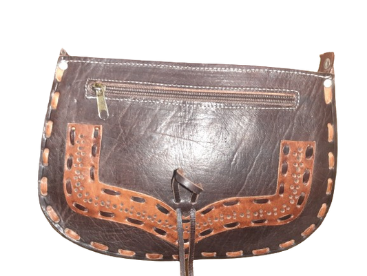 Bolso redondo combinado