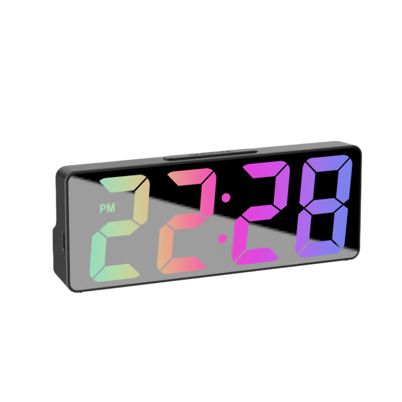 BrilloModern: Reloj Despertador Digital Elegante