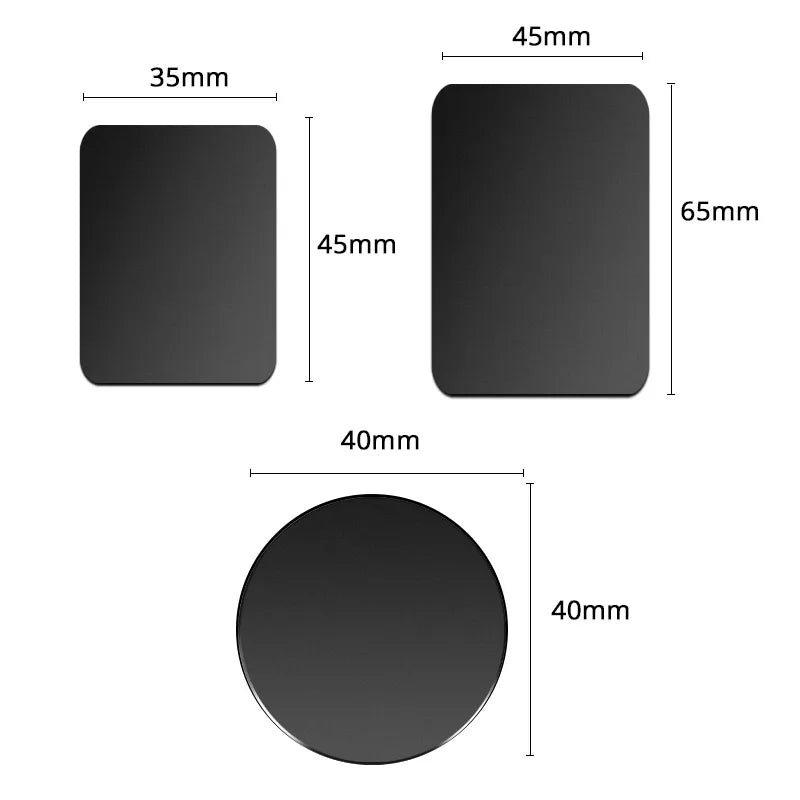 Placa Metálica Magnética Universal para Soporte Celular