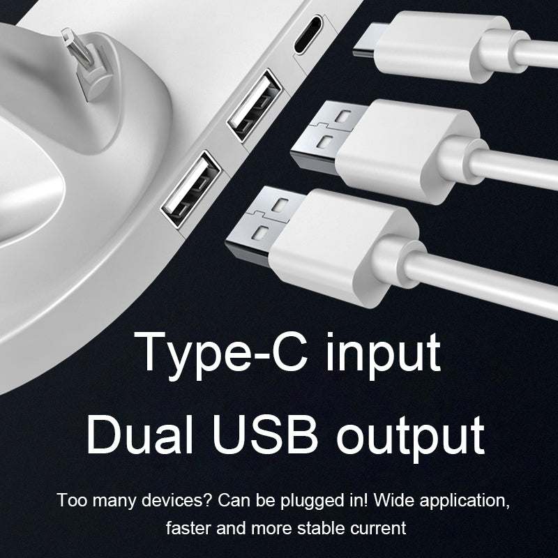 Estación de carga inalámbrica de escritorio Magsafe 6 en 1