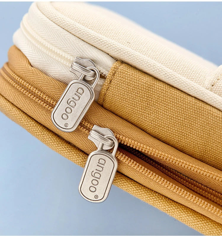 Estuche Escolar Premium - Gran Capacidad Canvas