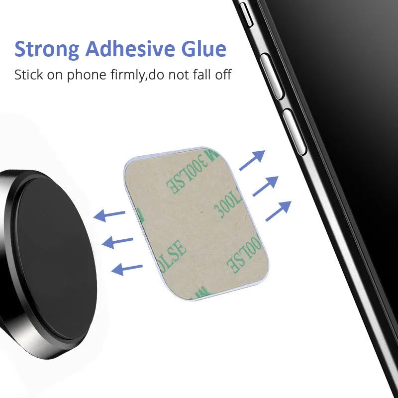 Placa Metálica Magnética Universal para Soporte Celular