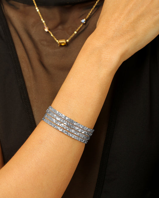 Maryan Silver Bracelet - Stainless Steel Elegance