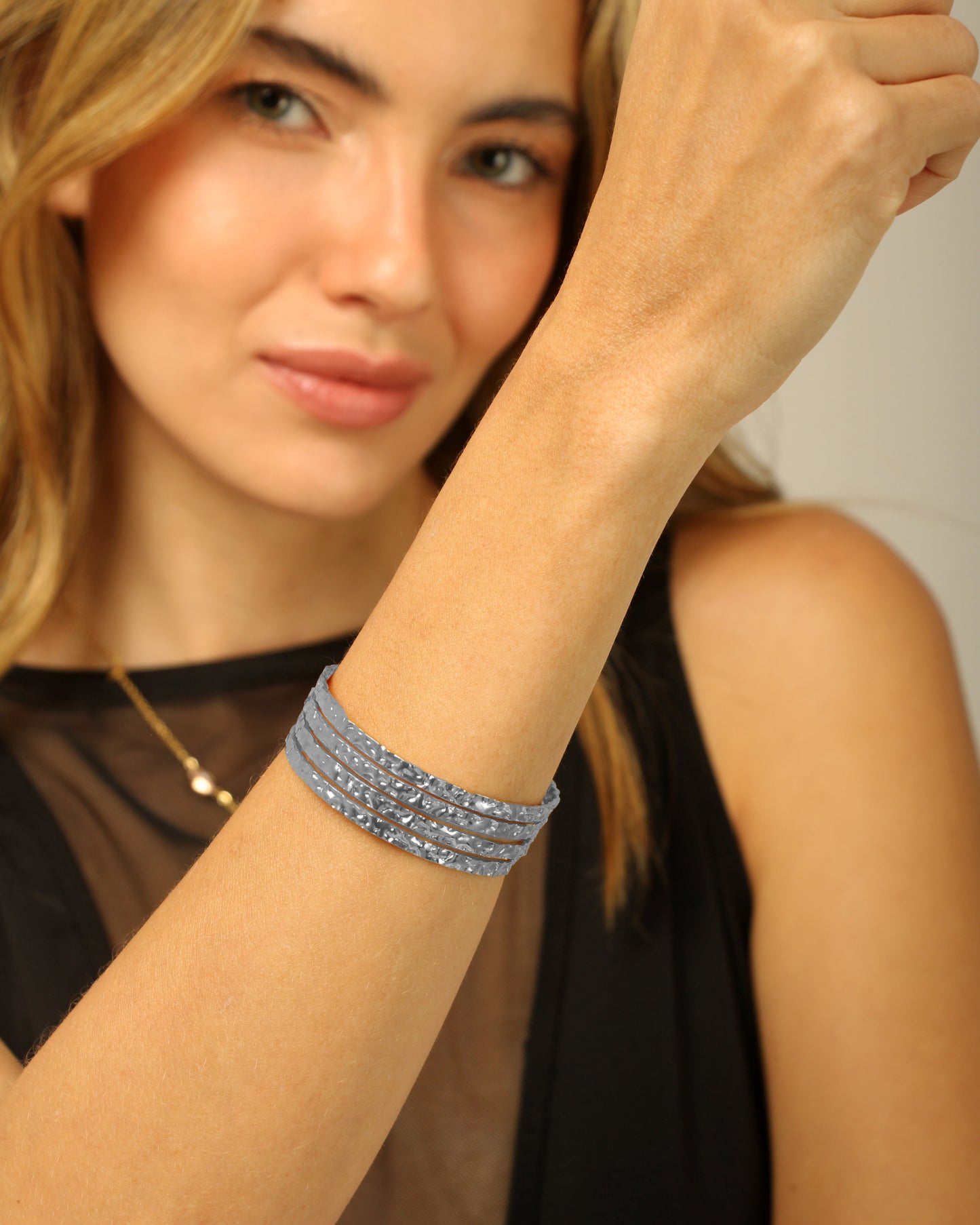 Maryan Silver Bracelet - Stainless Steel Elegance