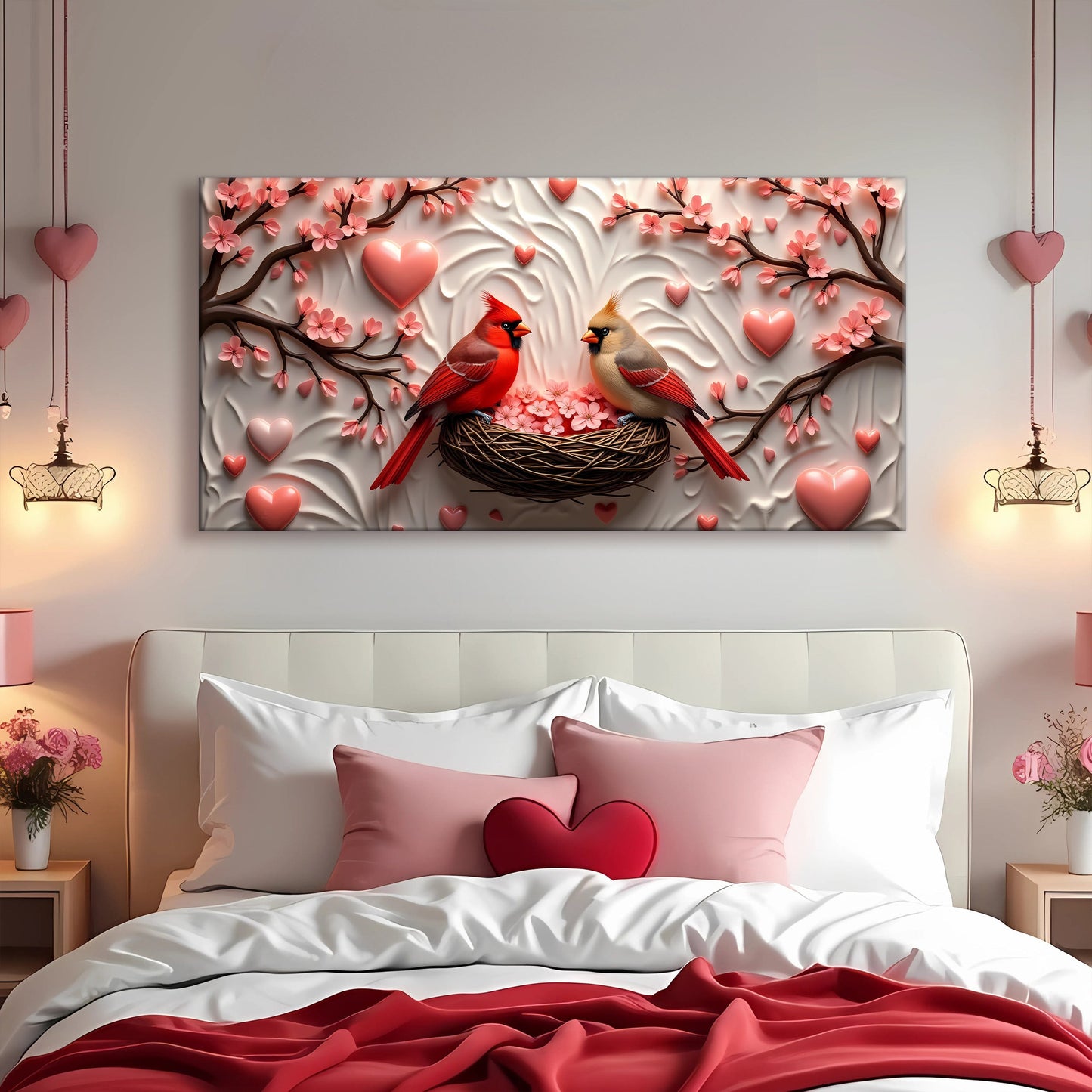VibrantCardinals: Personalized 3D Art from USA