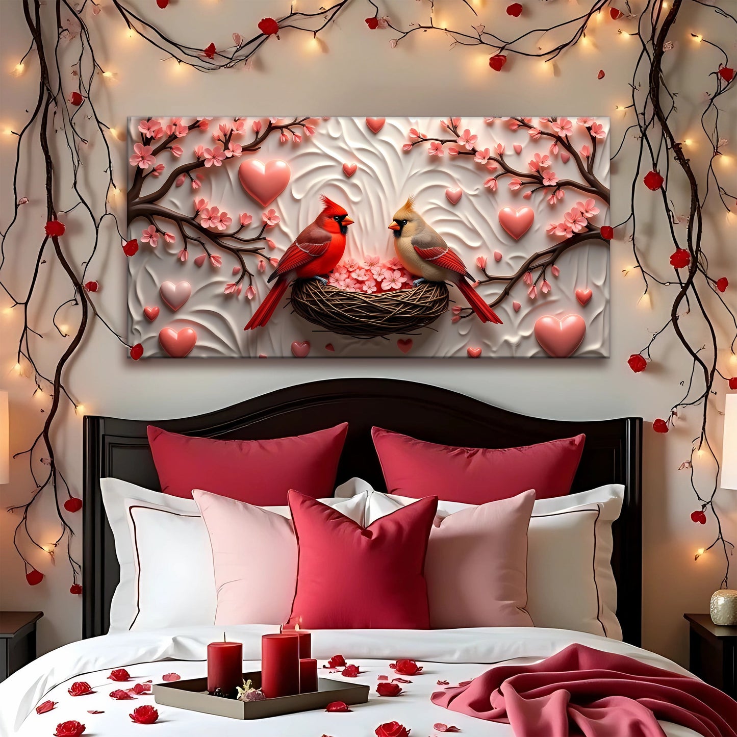 VibrantCardinals: Personalized 3D Art from USA