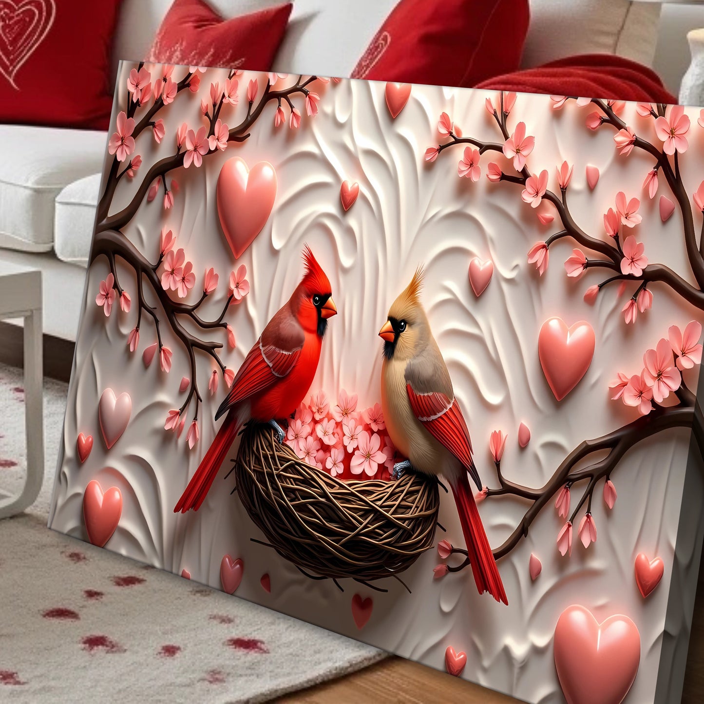 VibrantCardinals: Personalized 3D Art from USA