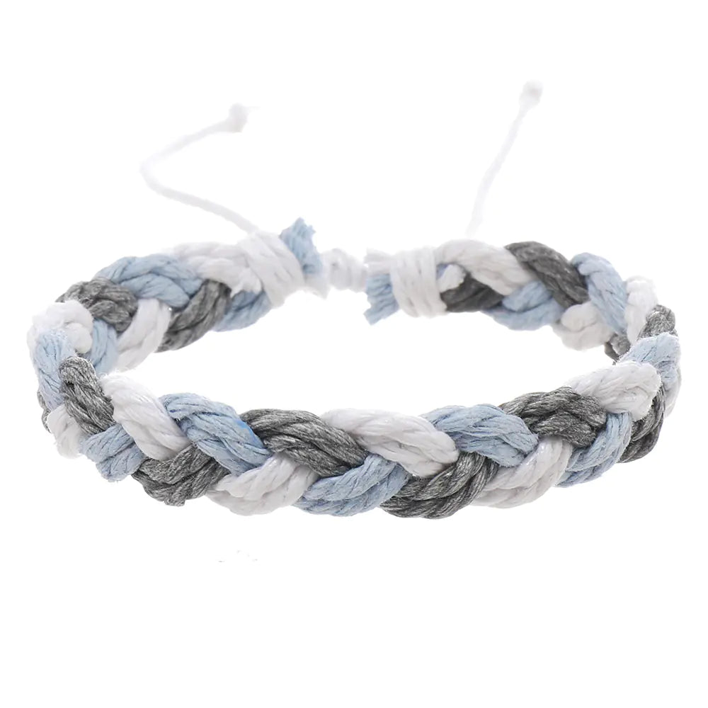 Artisanal Woven Charm Bracelet