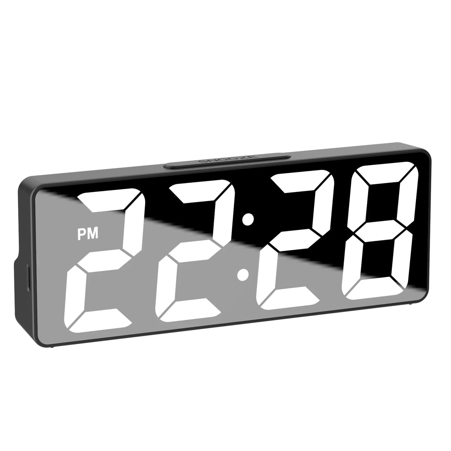 BrilloModern: Reloj Despertador Digital Elegante