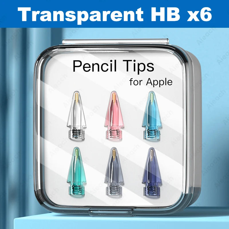 VUUV Apple Pencil Tips: Soft & Hard, 3pcs Set