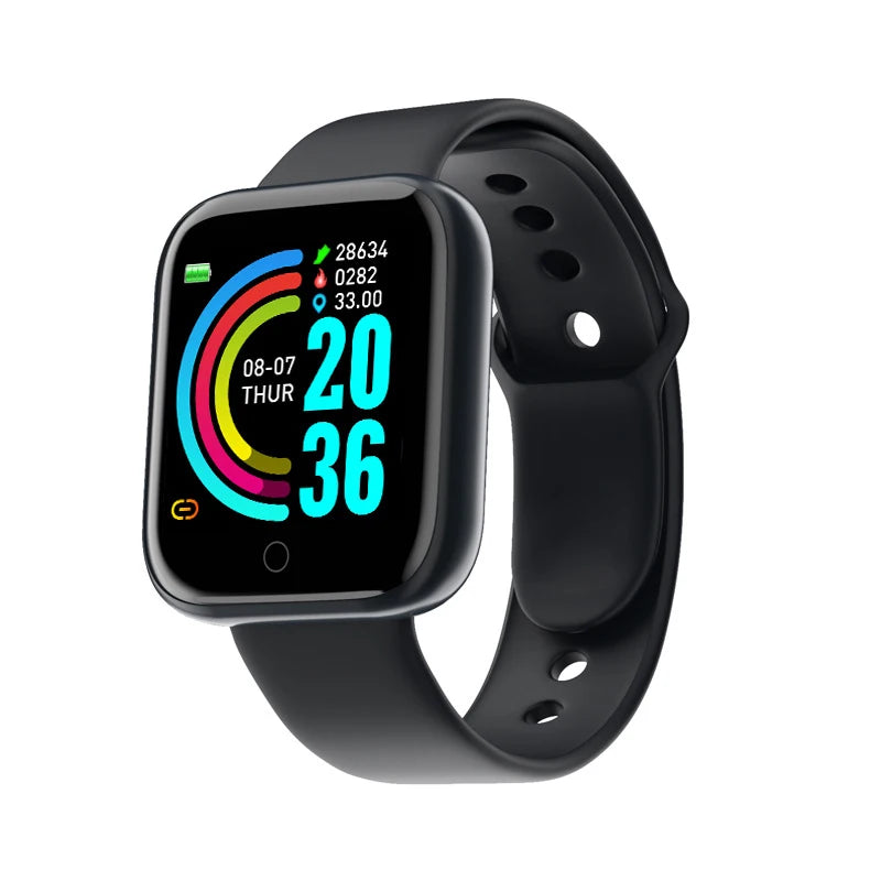 Smartwatch Deportivo Bluetooth - Reloj Inteligente Fitness Monitor Sueño Música
