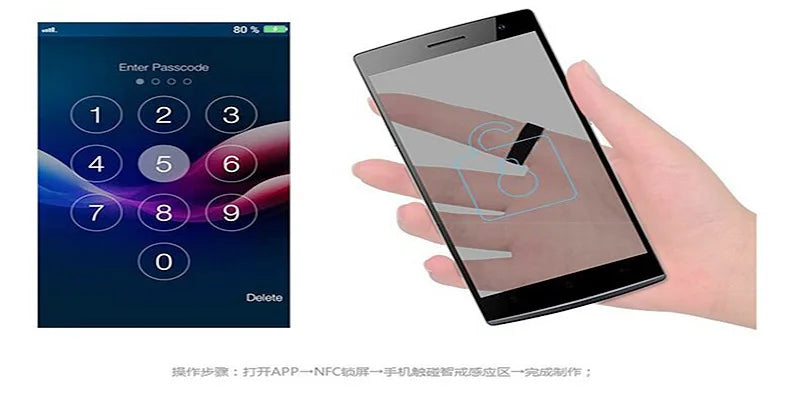 Nuevo anillo NFC transfronterizo, tarjeta de acceso inteligente móvil moderna y personalizada, tarjeta de autobús, tarjeta de metro, anillo de acero de titanio