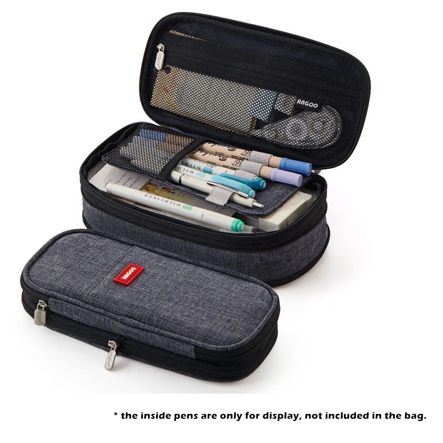 Estuche Escolar Premium - Gran Capacidad Canvas