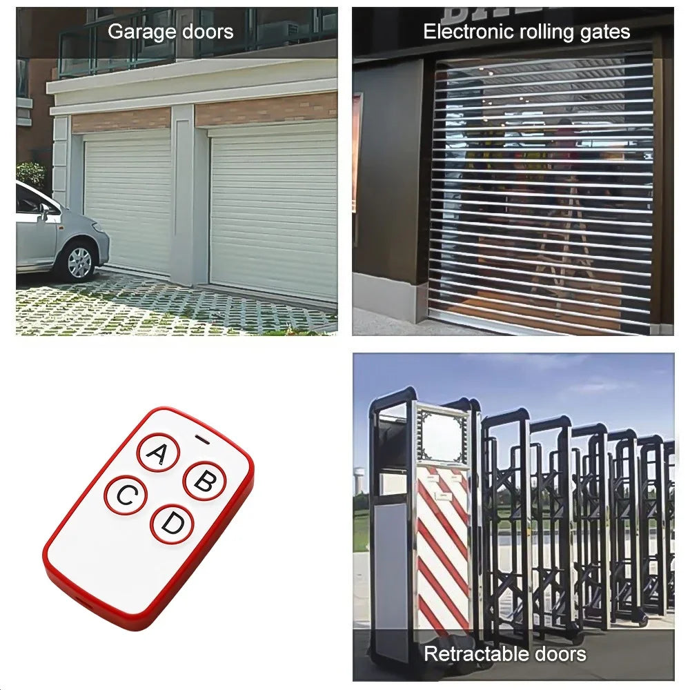 Mando Garaje 433MHz Universal - Duplicador 4 Canales