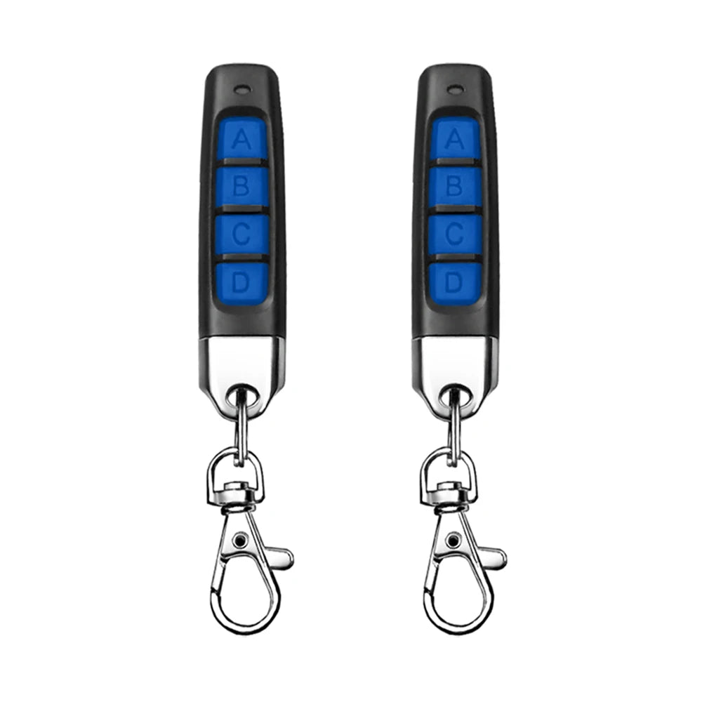 Mando a distancia Universal para puerta de 433MHz, 4 teclas, copia de garaje, clonación de Control remoto, mando a distancia para puerta eléctrica, llave duplicadora