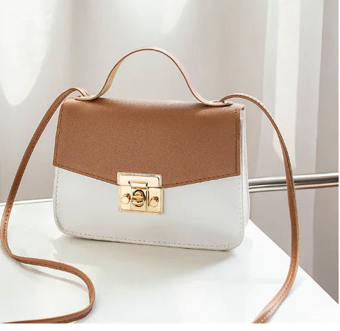 Retro Chic Contrast Bags for Women