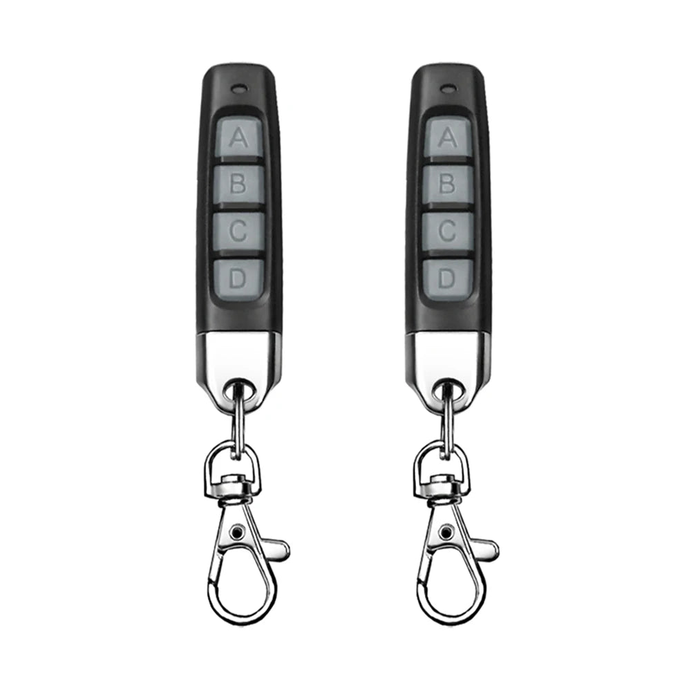 Mando a distancia Universal para puerta de 433MHz, 4 teclas, copia de garaje, clonación de Control remoto, mando a distancia para puerta eléctrica, llave duplicadora