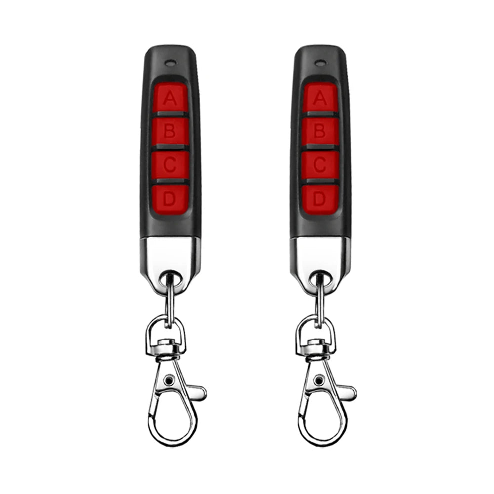 Mando a distancia Universal para puerta de 433MHz, 4 teclas, copia de garaje, clonación de Control remoto, mando a distancia para puerta eléctrica, llave duplicadora
