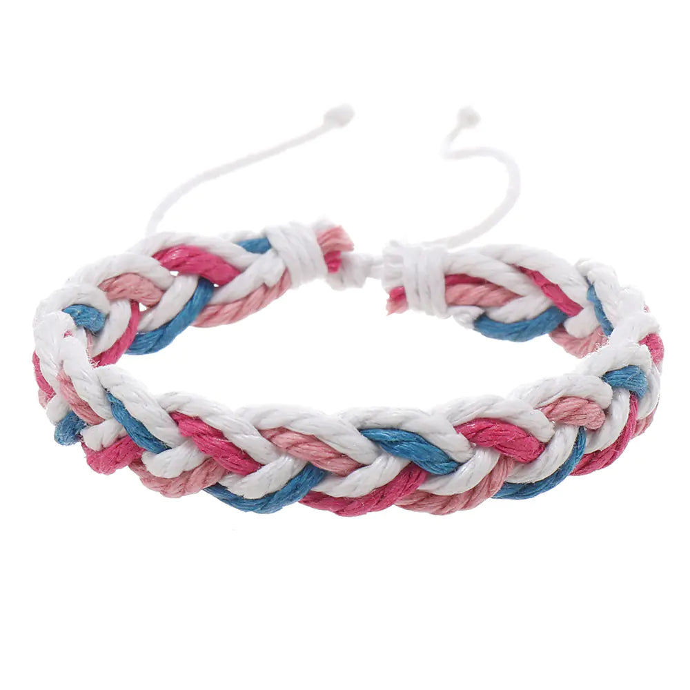 Artisanal Woven Charm Bracelet