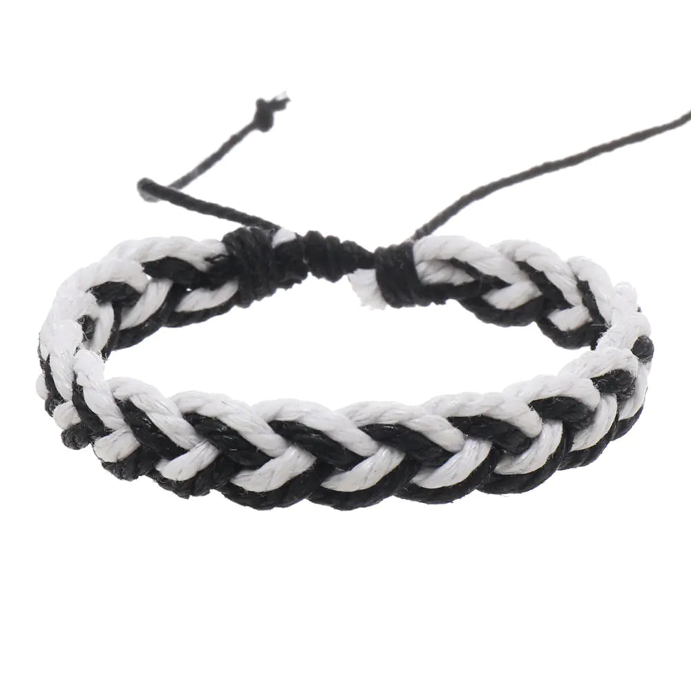 Artisanal Woven Charm Bracelet