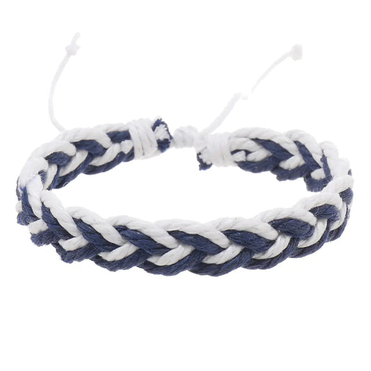 Artisanal Woven Charm Bracelet