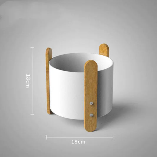 Minimal Nordic Iron Vase