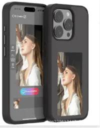 Funda iPhone E-Ink con Proyección NFC - Pantalla Inteligente 4 Colores