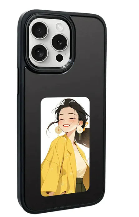 Funda iPhone E-Ink con Proyección NFC - Pantalla Inteligente 4 Colores